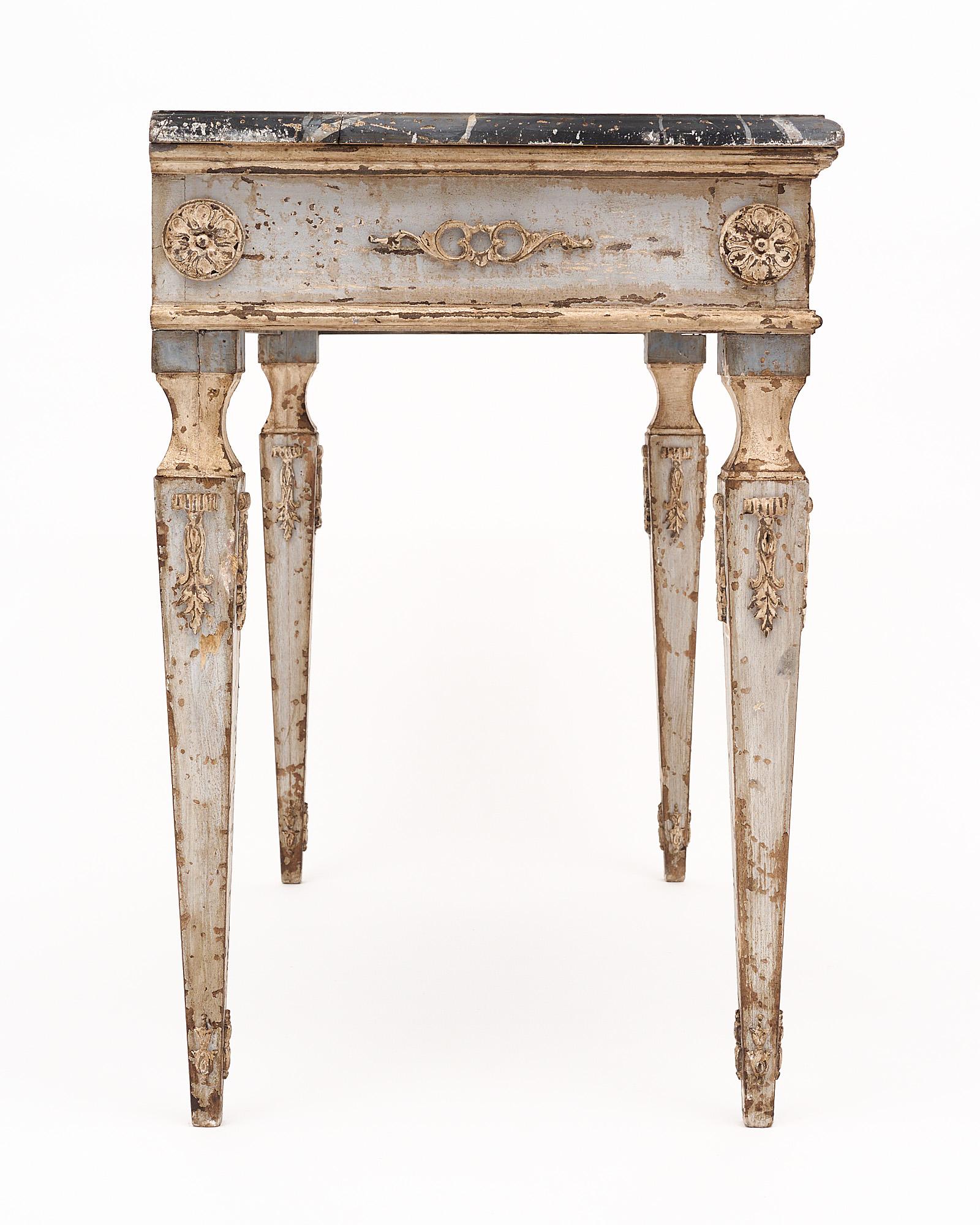 Antique Italian Painted Console For Sale 2