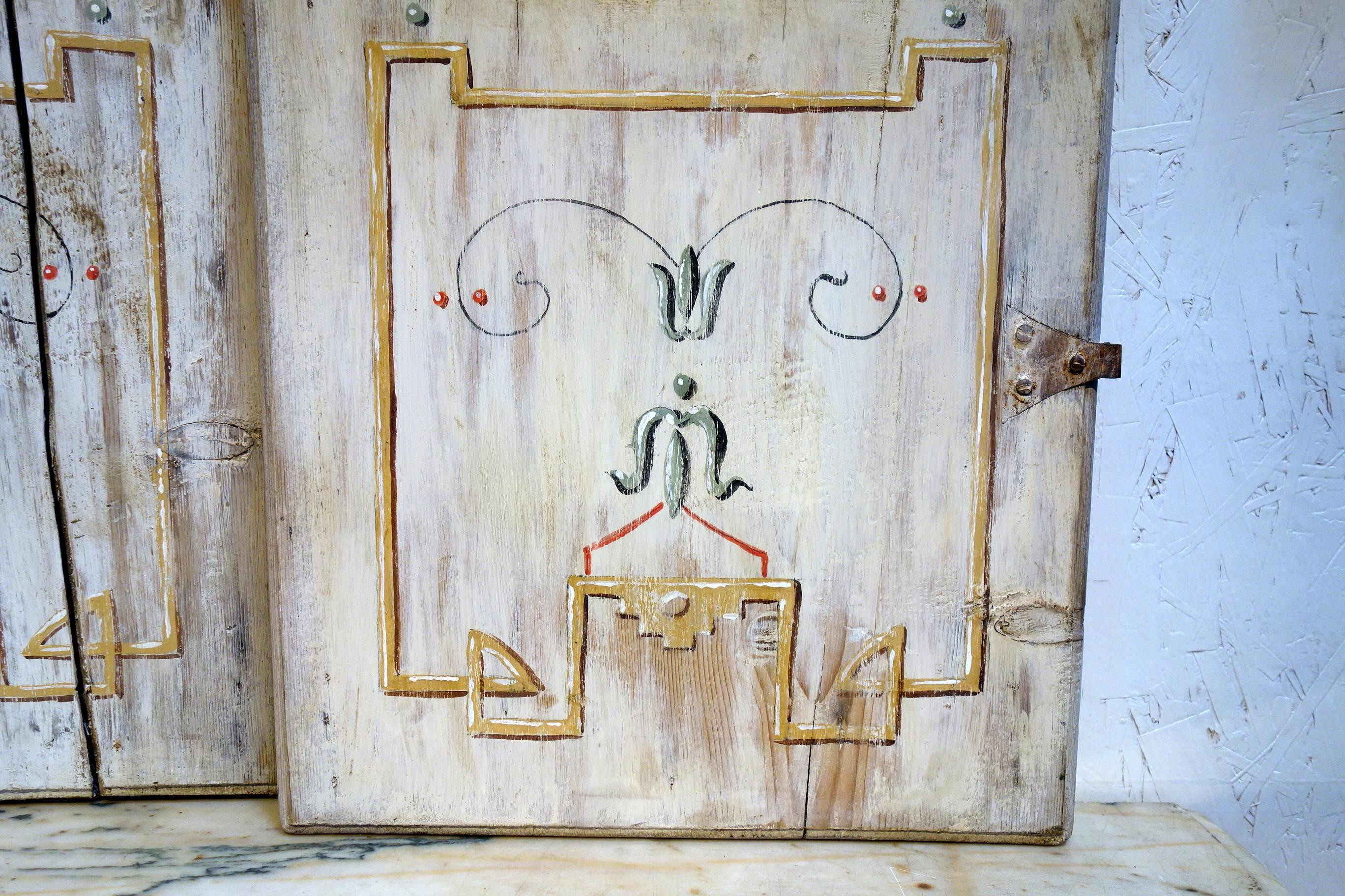 antique door panels