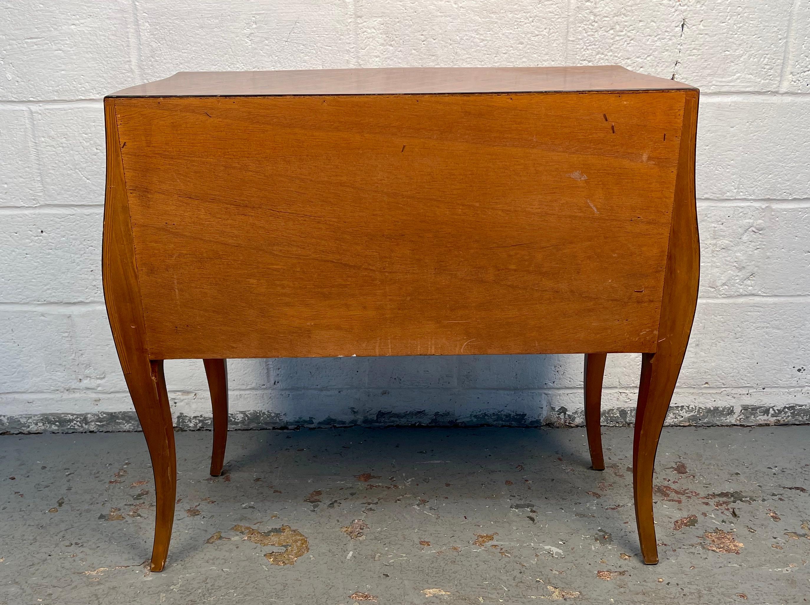 Antique Italian Parquetry Commode For Sale 4