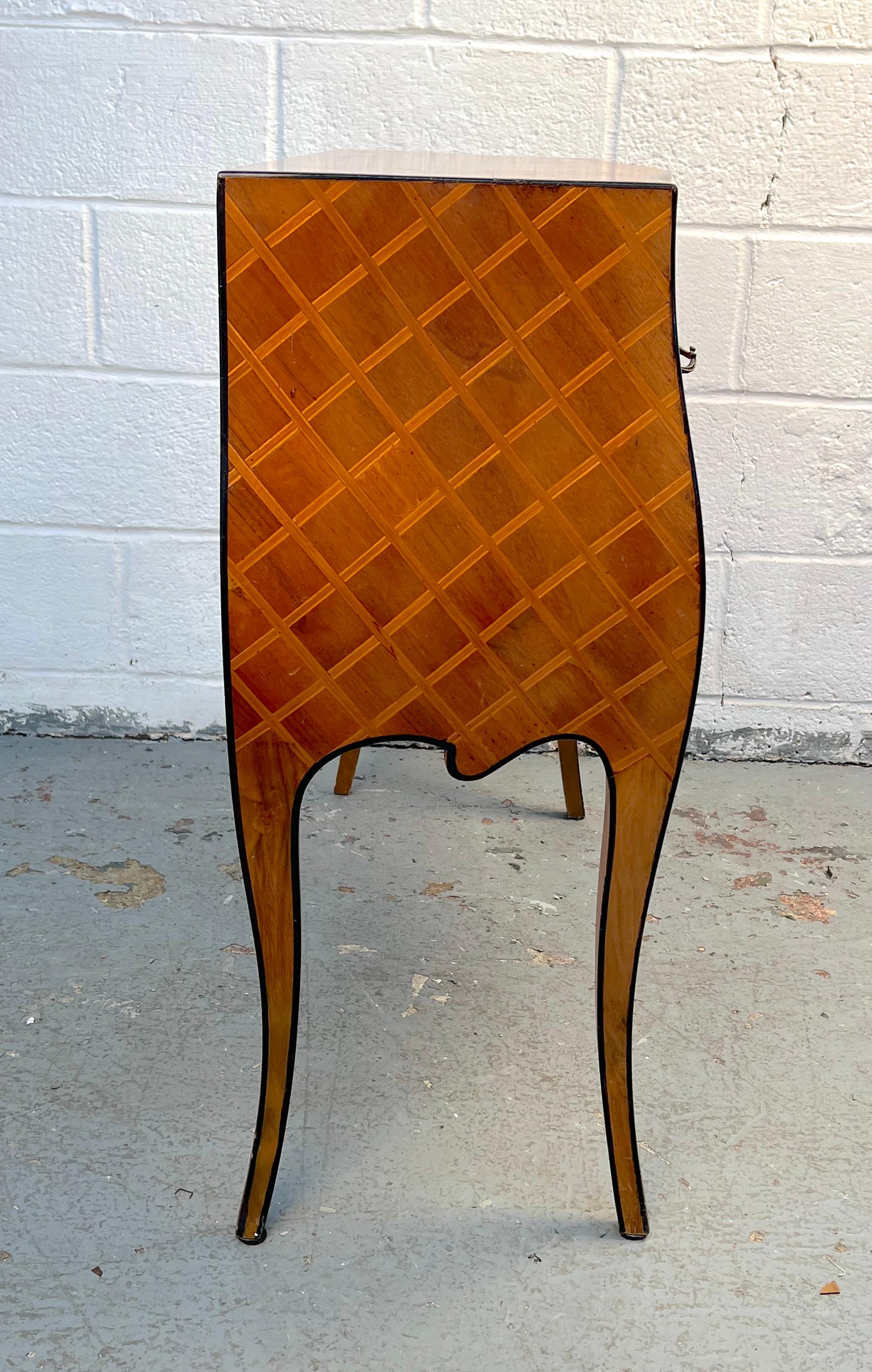 Antique Italian Parquetry Commode For Sale 1