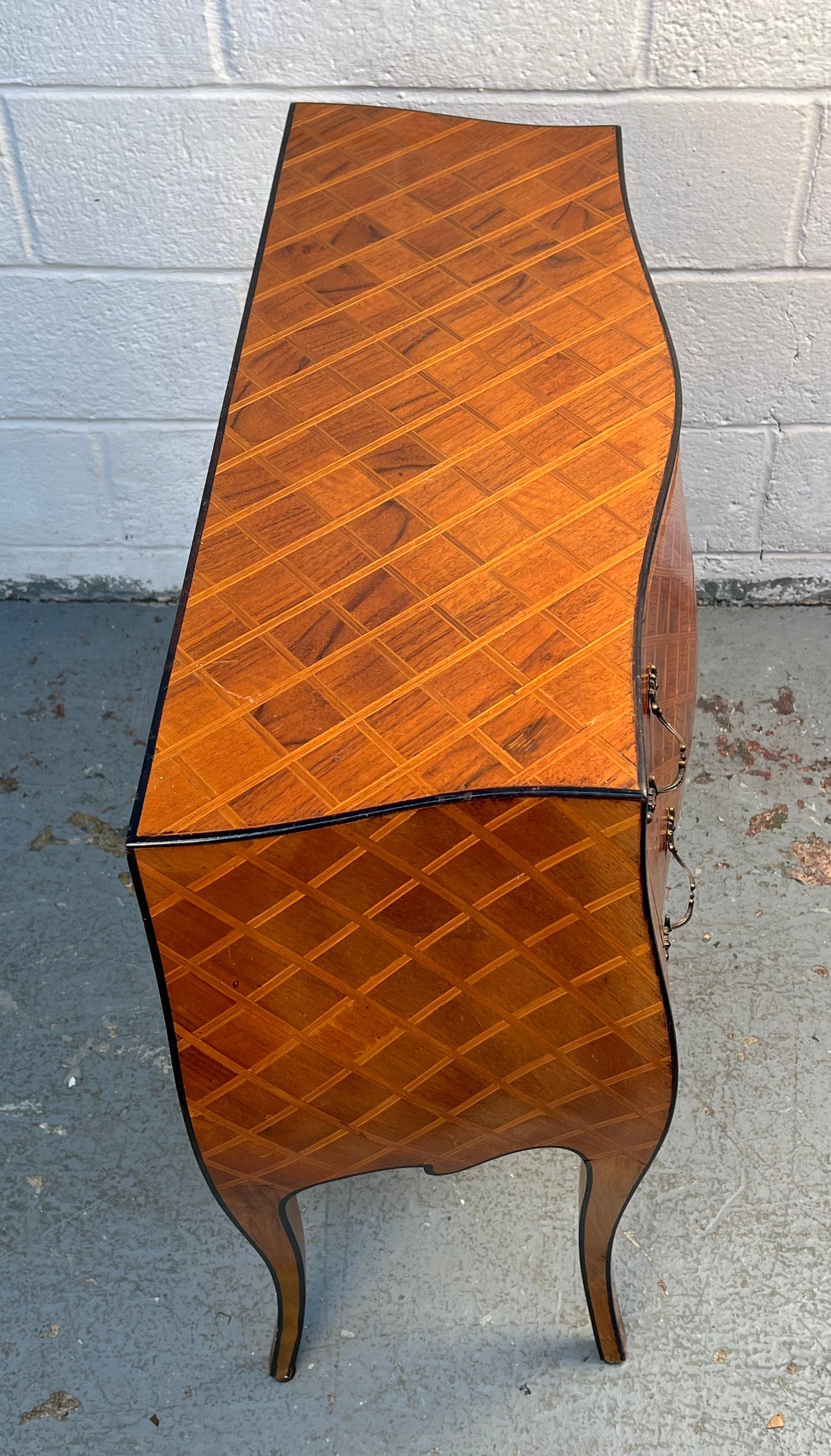 Antique Italian Parquetry Commode For Sale 2