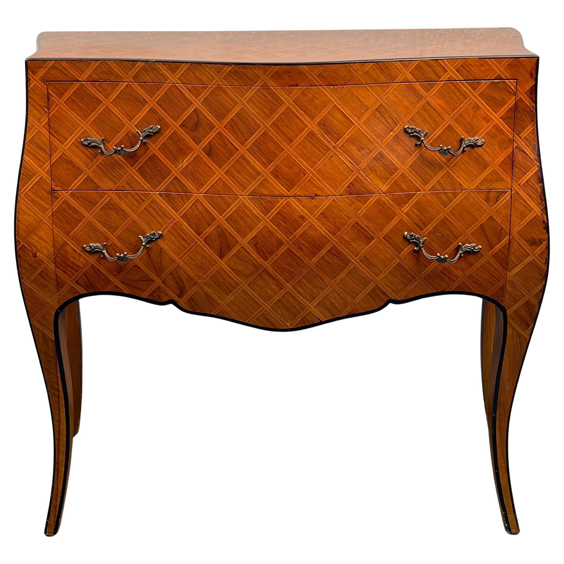 Antique Italian Parquetry Commode