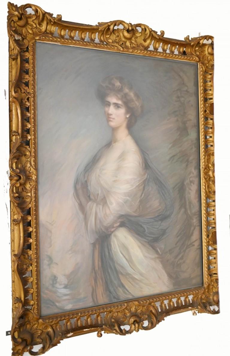 Gorgeous antique pastel of an Italian maiden
Lovely colours to the pastel, definitely the work of a skilled hand
Not sure of exact artist 
Comes in the ornate gilt Florentine frame
Circa 1920
Viewings available by appointment
Offered in great shape