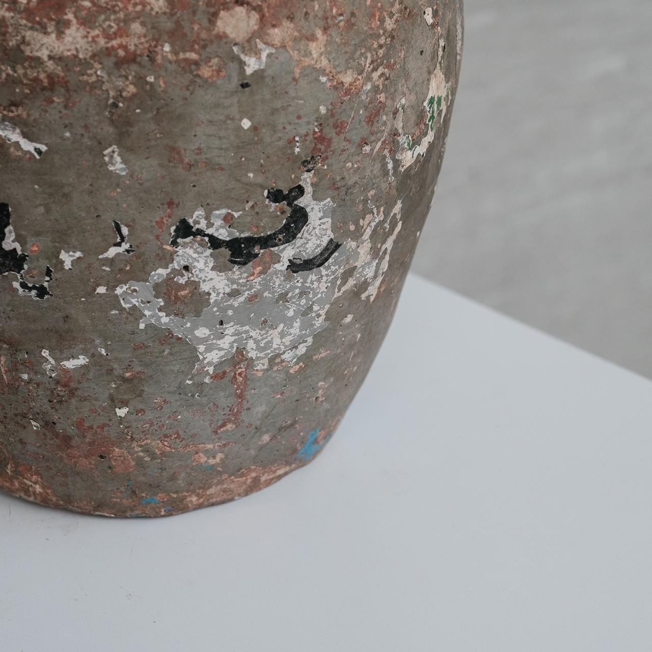 Vase italien ancien en céramique patinée en vente 2