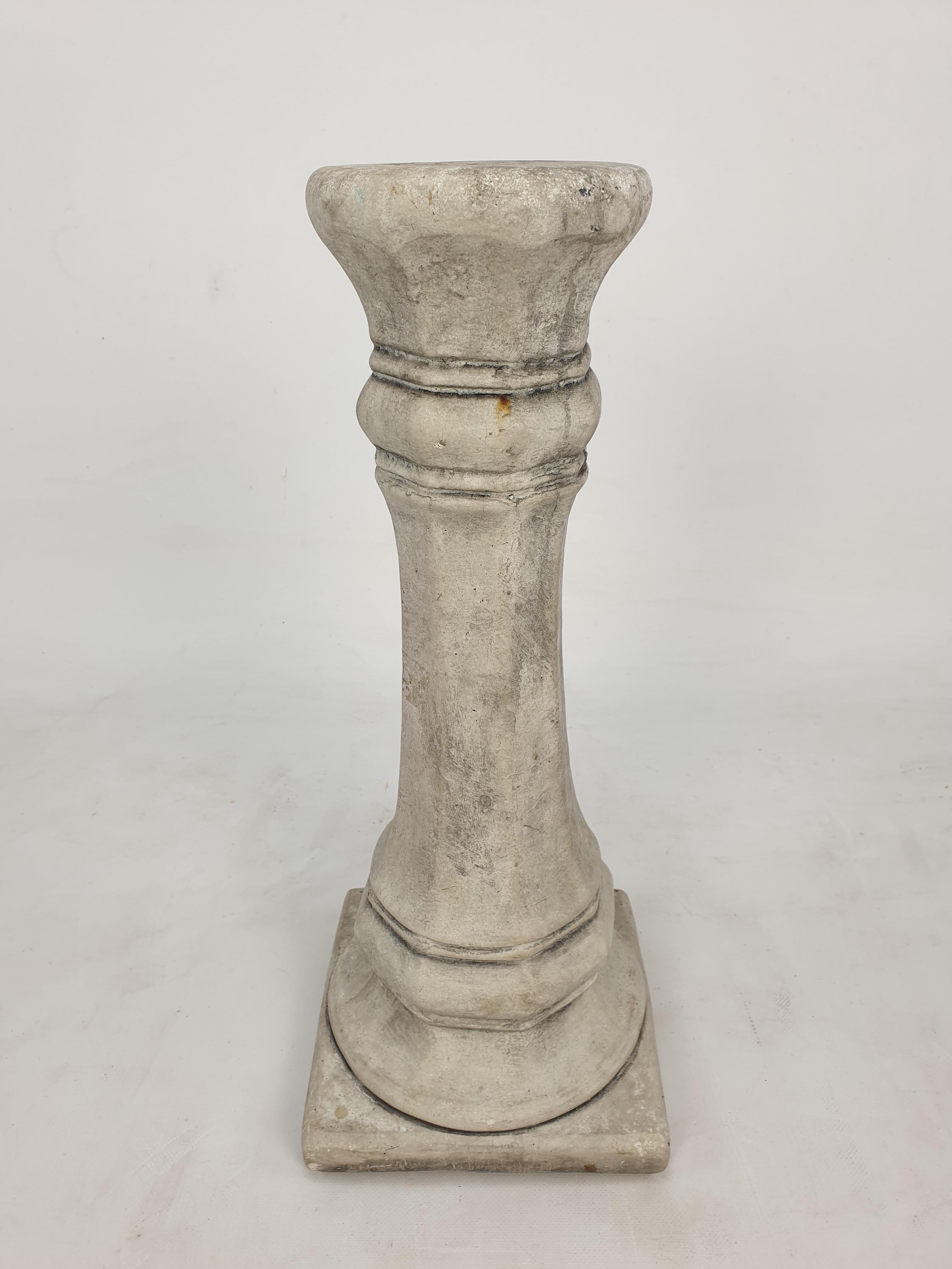 Stone Antique Italian Pedestal, 19th Century For Sale