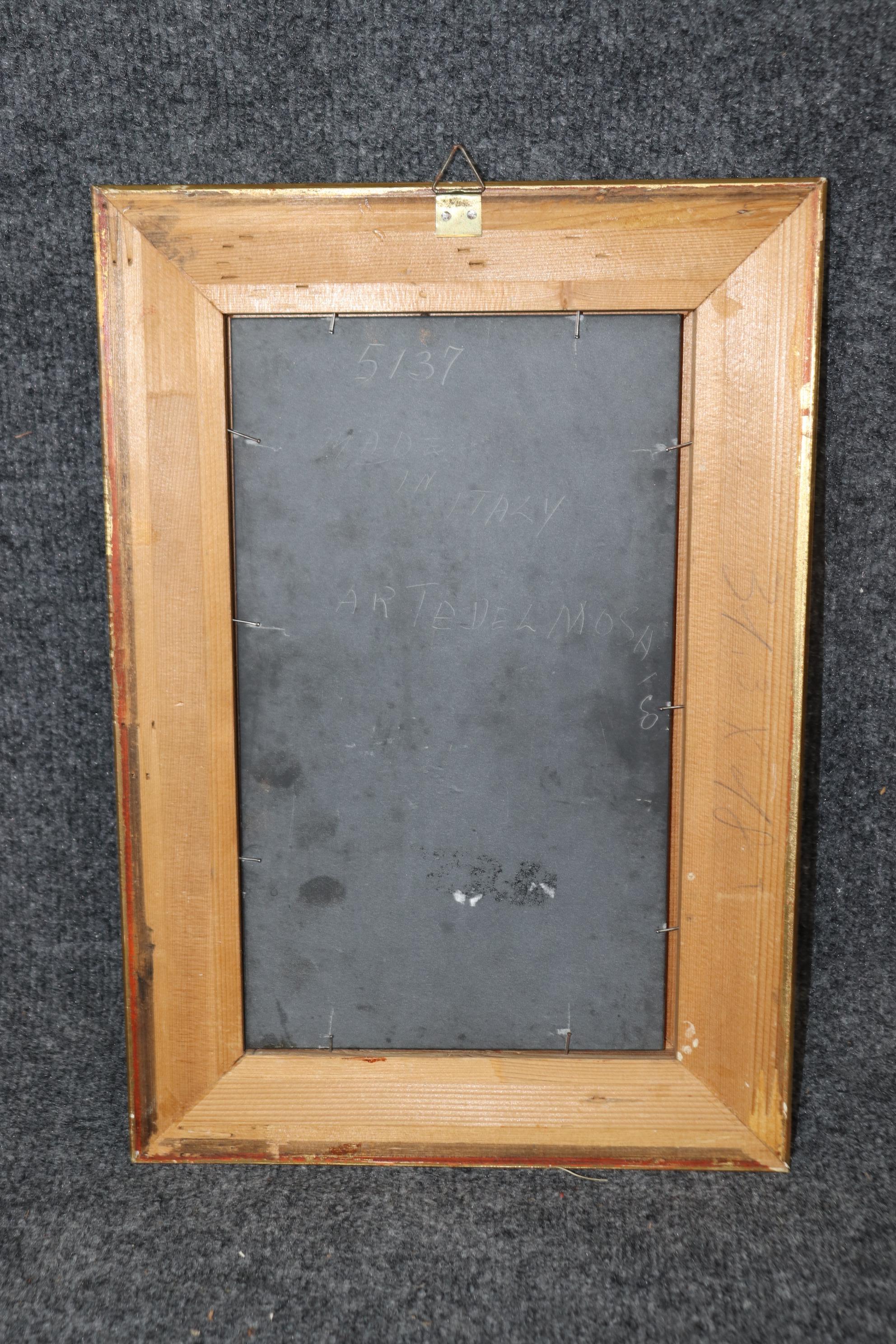 Antigua placa italiana de mármol de Pietra DURA con incrustaciones de español Grand Tour en venta