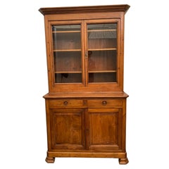 Antique Italian Pinewood Cabinet