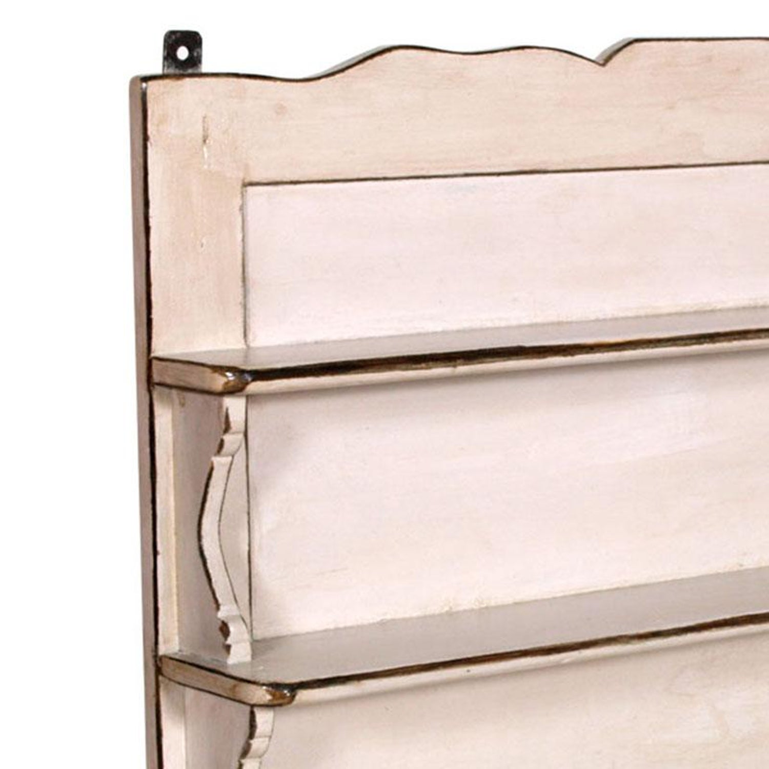 Antique Italian Plate And Pot Rack Kitchen Shelf With Original Paint Wax Polished For Sale At 1stdibs I will not call it 'antique' but it is made from matured, stained pine ( to a dark pine. 1stdibs