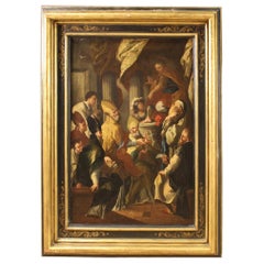 Antique Italian Religious Painting from the 18th Century