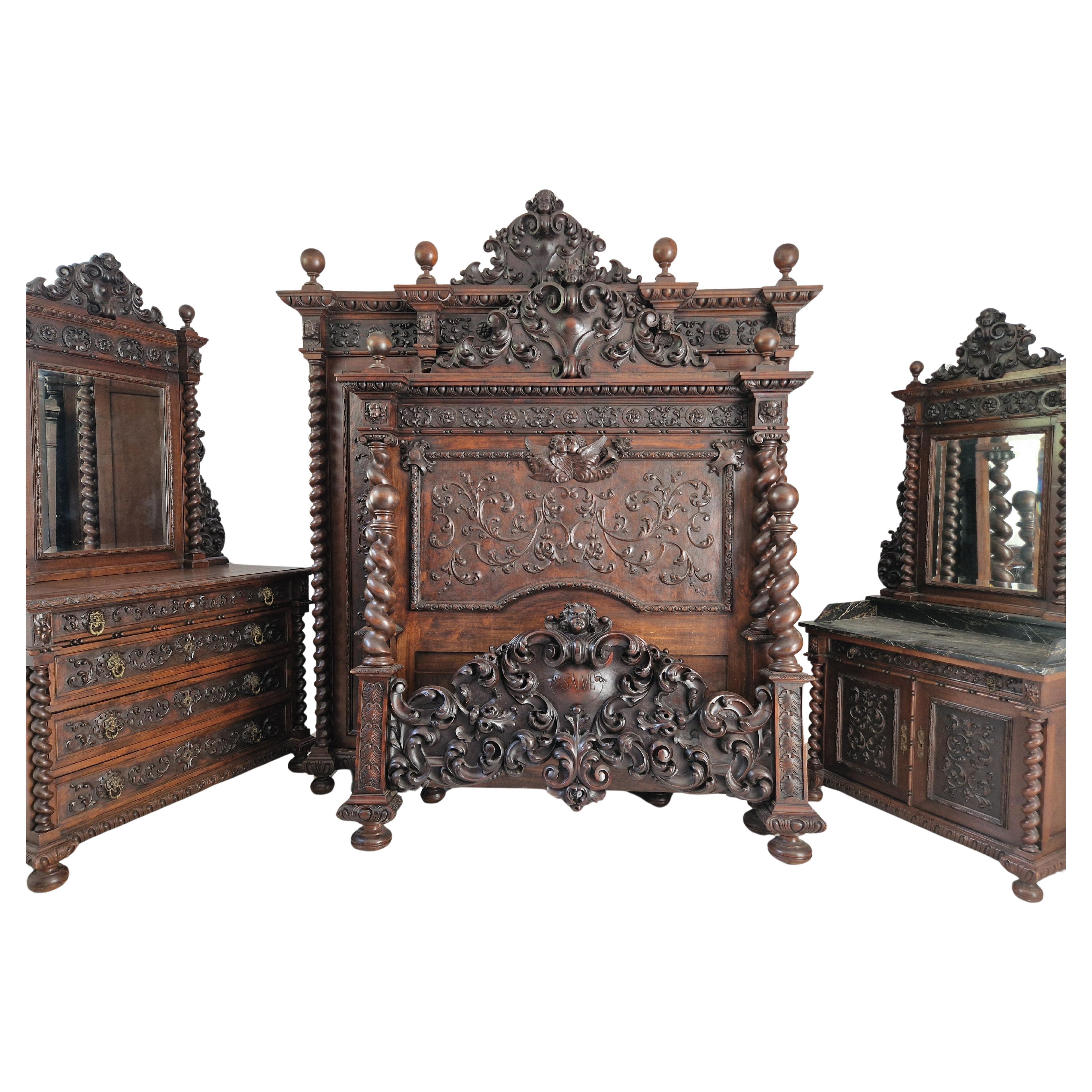 Hand-Carved Meubles chambre