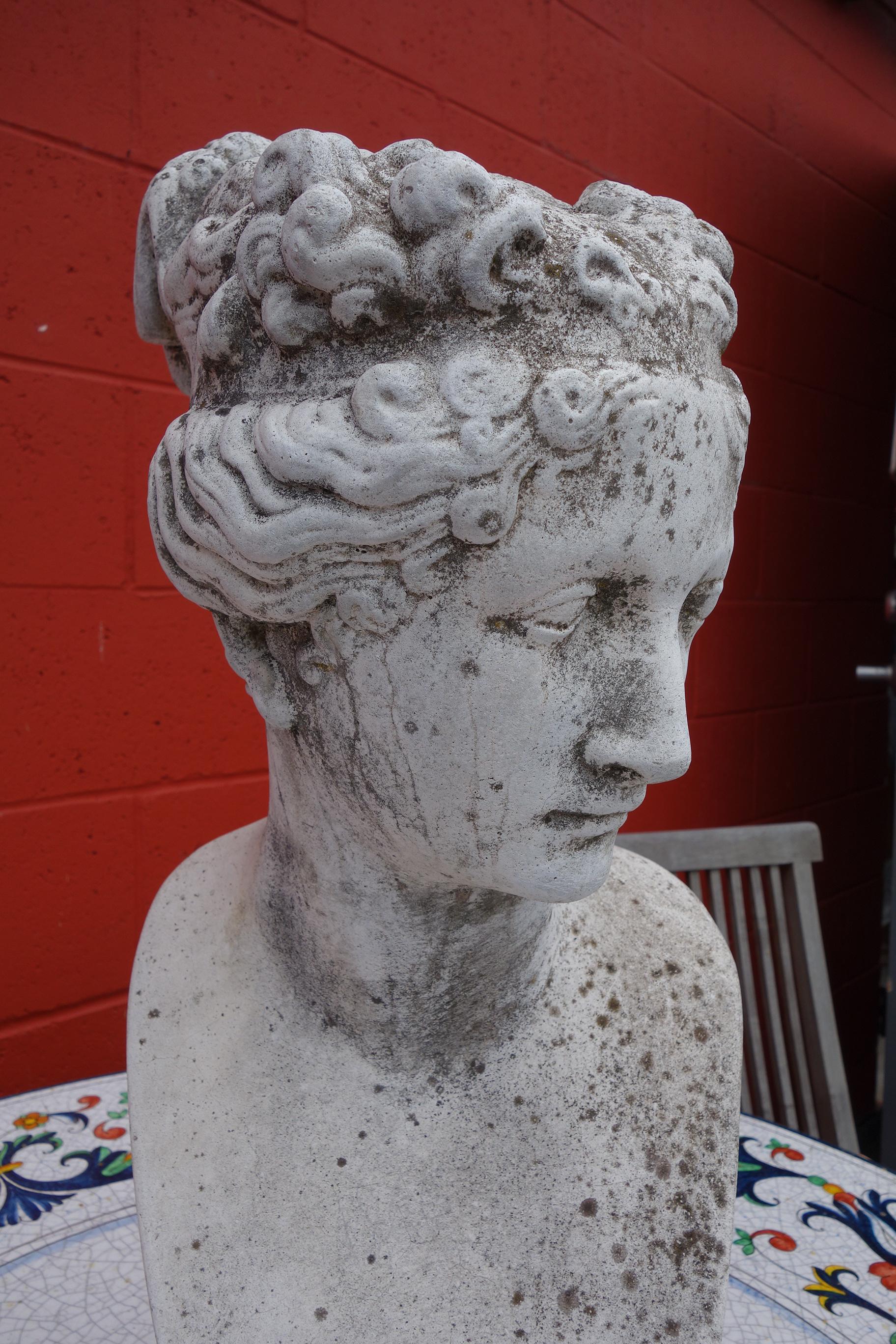 19th Century Italian Renaissance Style Bust of Venus Goddess of Love and Victory 1