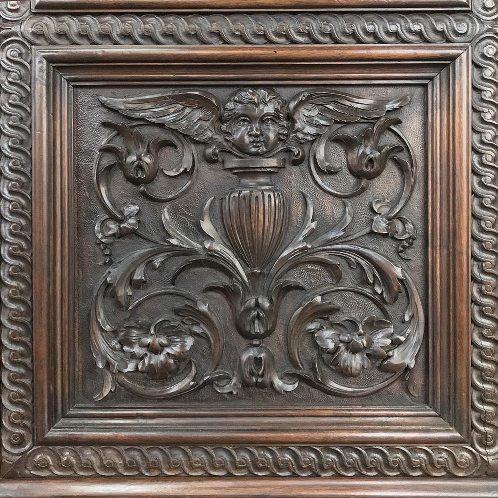 Antique Italian Renaissance Walnut Curio Cabinet 3