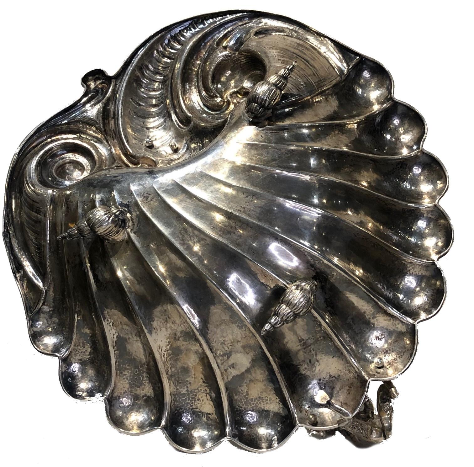 Antiker italienischer Rokoko 800°-Silber Skulpturenaufsatz, ca. 1880er Jahre im Angebot 7