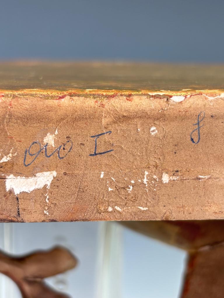 Antica mensola da parete in legno dorato in stile Rococò Revival italiano in vendita 11