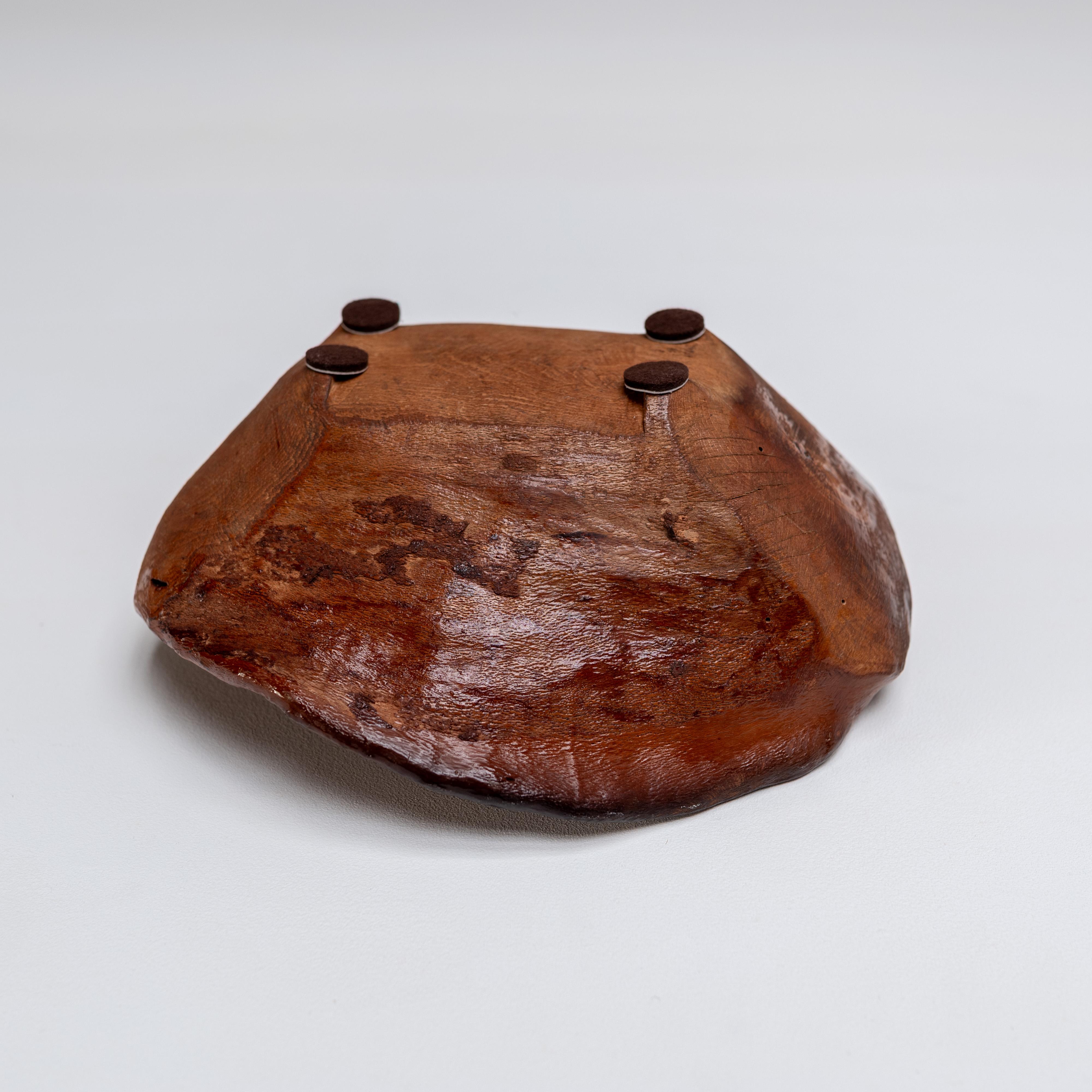 Antico vaso di legno scultoreo italiano, XIX secolo in vendita 1