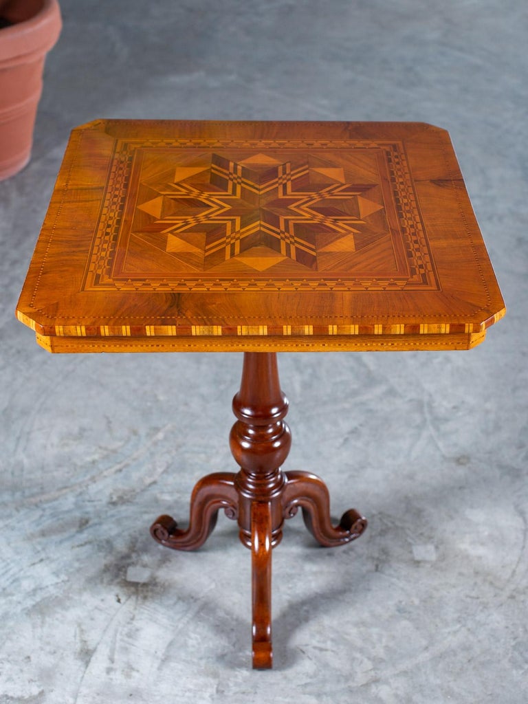 Antique Italian "Sorrento" Inlaid Table, Italy, circa 1880 at 1stDibs