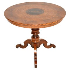 Antique Italian Sorrento Occasional / Dining Table