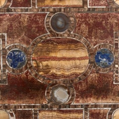 Antique Italian Specimen Marble Table Top