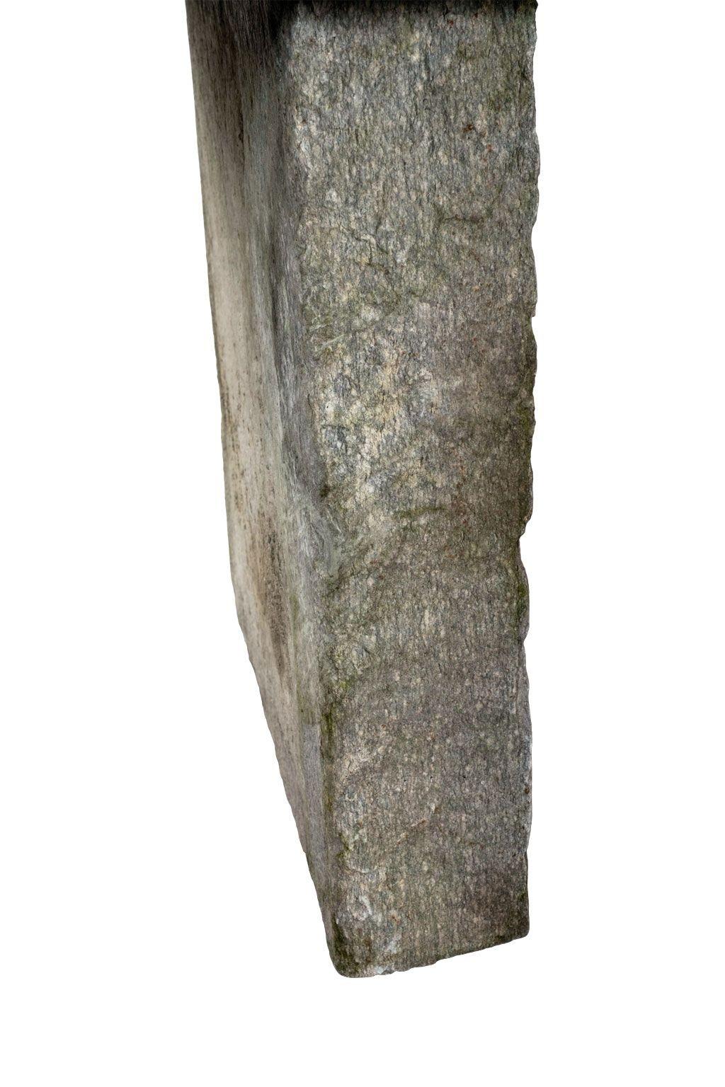 Mesa de piedra italiana antigua Piedra