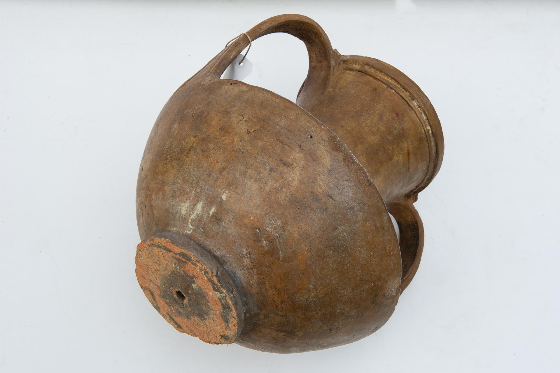 Antique Italian Terracotta Amphora For Sale 1