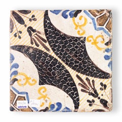 Antique Italian Tiles Composition