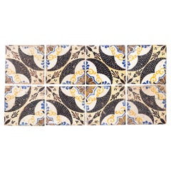 Antique Italian Tiles Composition