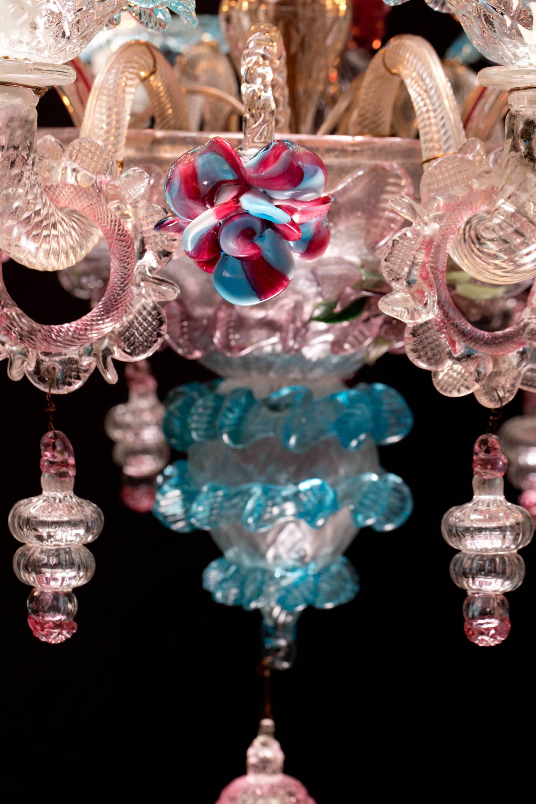 murano venetian chandelier