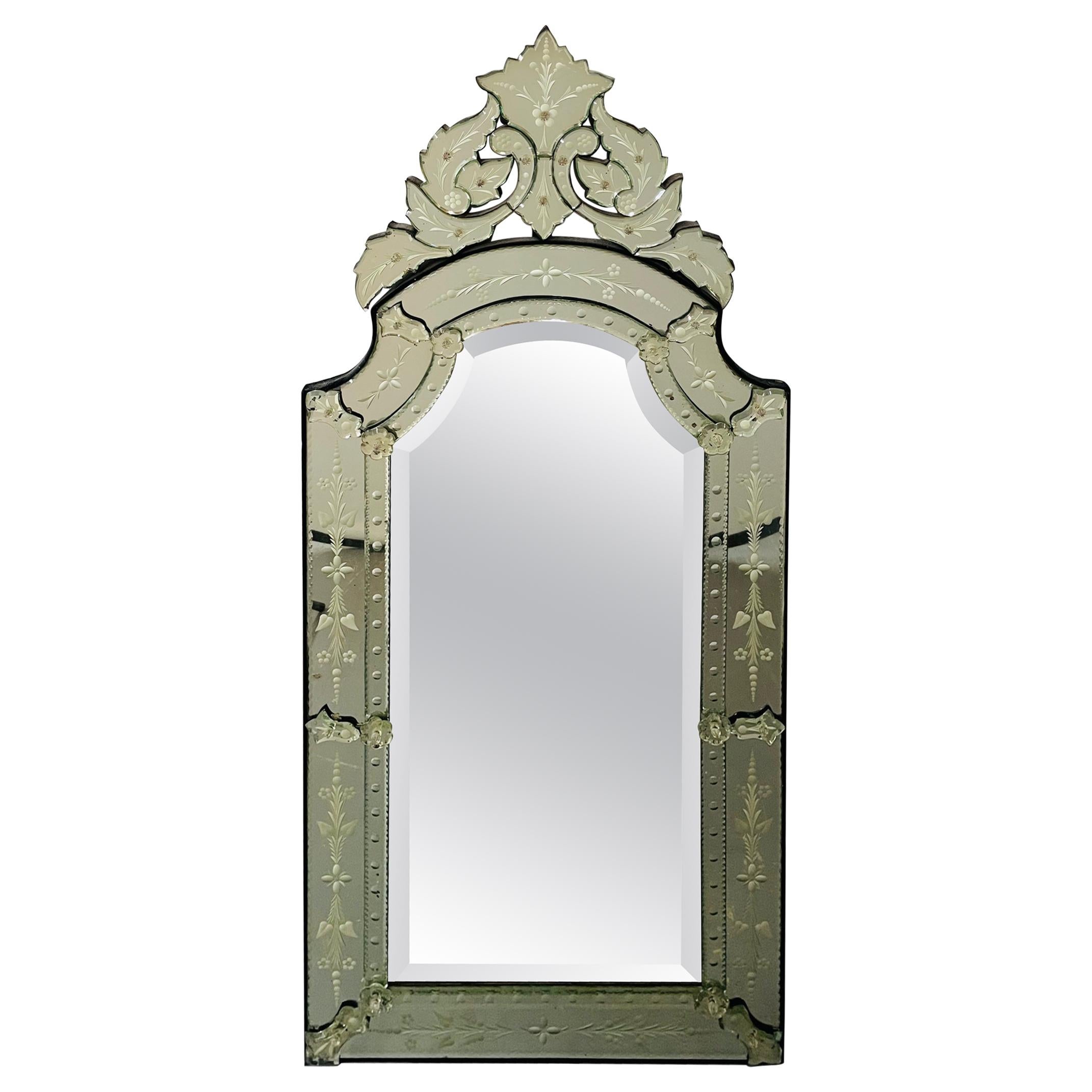 Pareclose Mirror with Bevelled Glass at 1stDibs