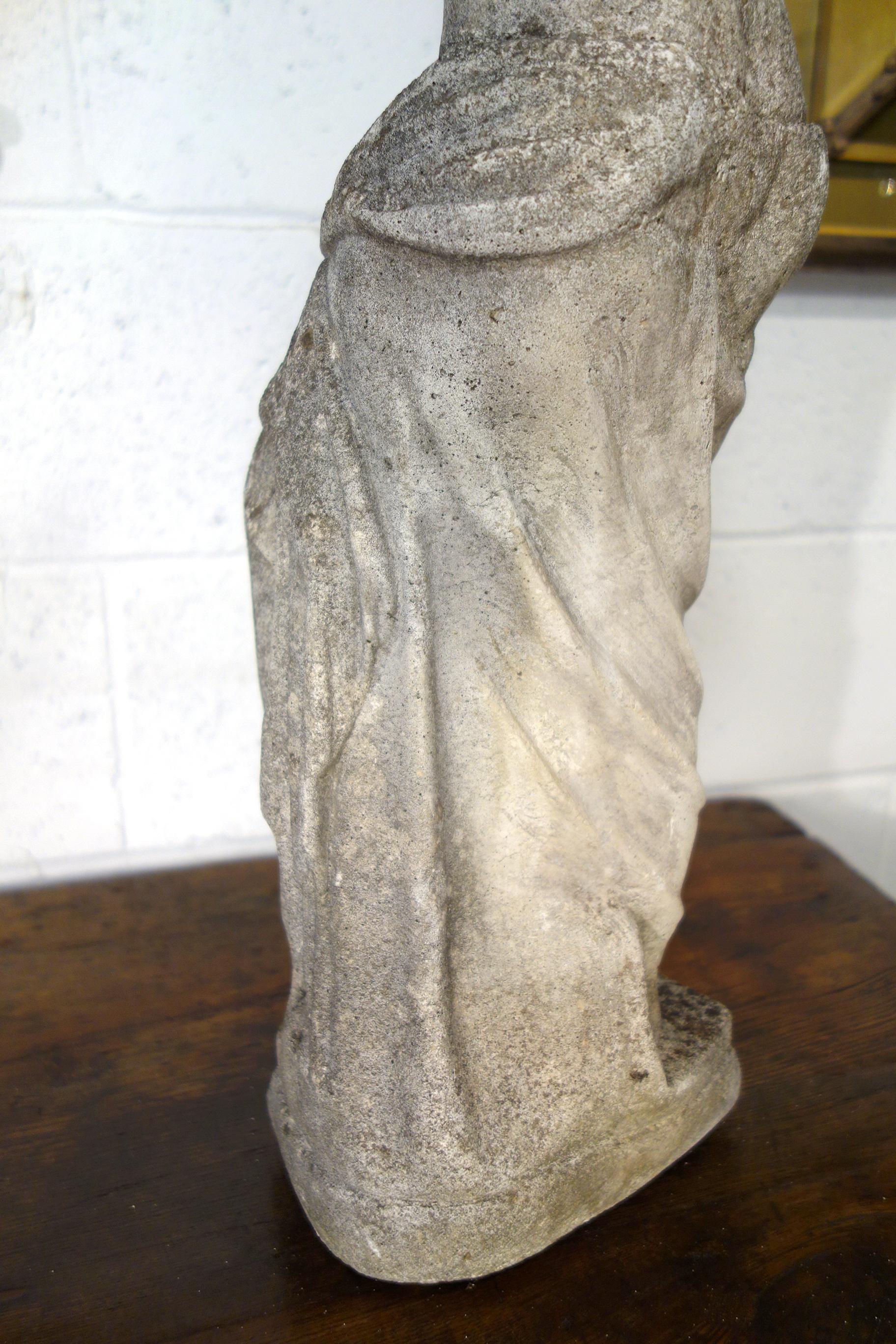 Antique Italian Venus de Milo Grisaglia Stone Statuary from Lake Como circa 1890 11