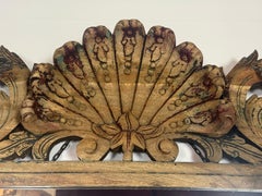 Antique Mirror da parete italiano, Eleganza d'epoca del XX secolo