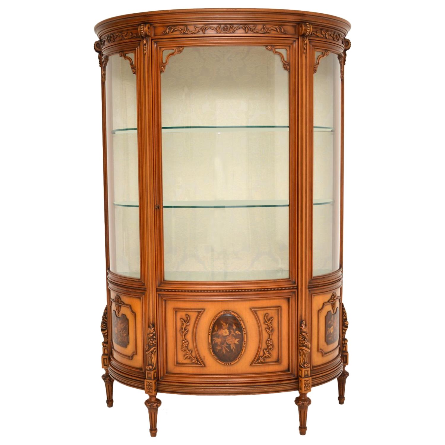 Antique Italian Walnut Display For Sale at 1stDibs italian