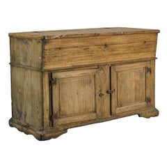 Antique Italian Wood Cabinet