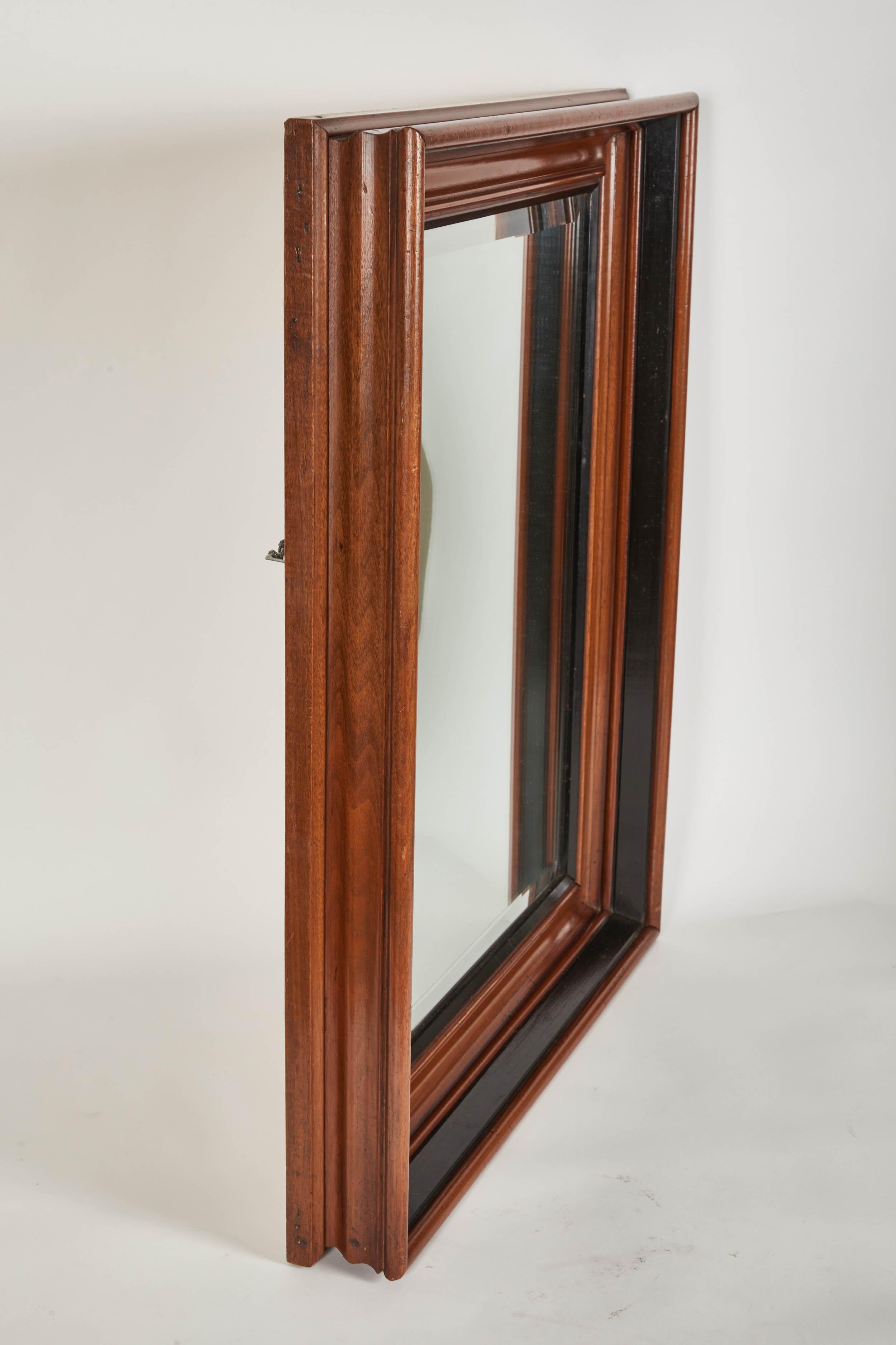 Antique Italian Wood Mirror 2