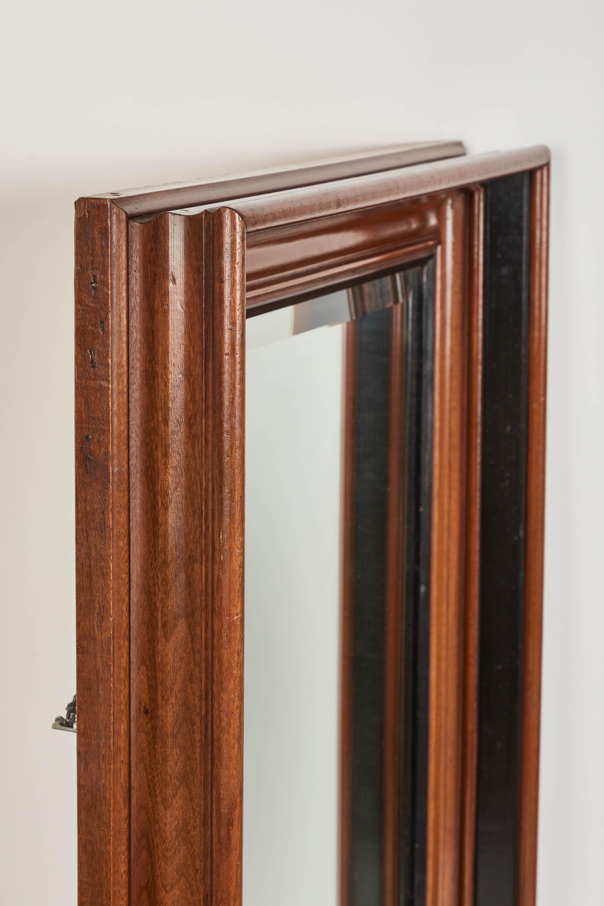 Antique Italian Wood Mirror 3