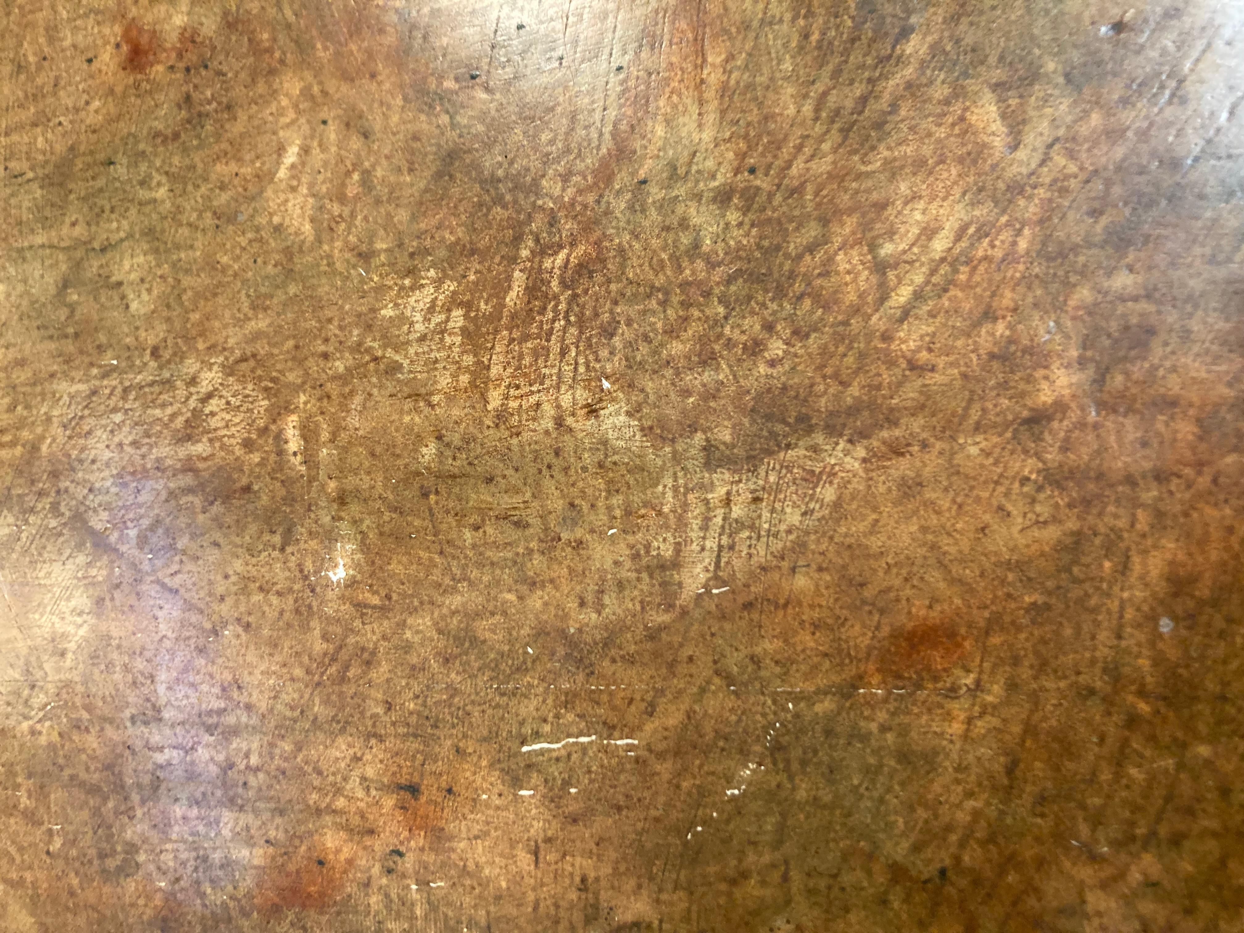 Antico tavolo da centro decorato in stile neoclassico italiano in vendita 5