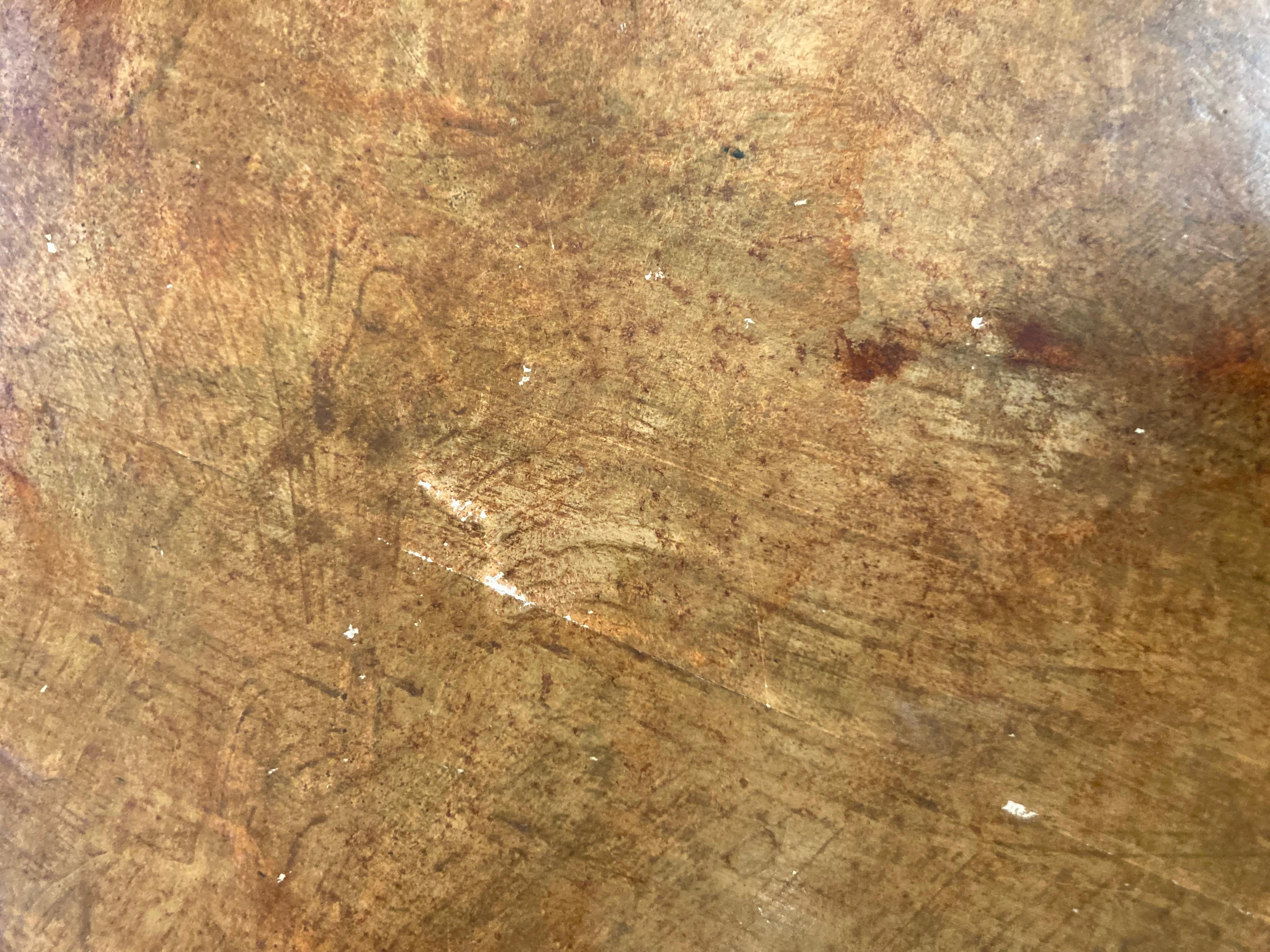 Antico tavolo da centro decorato in stile neoclassico italiano in vendita 7