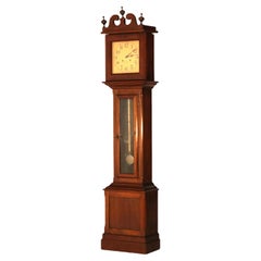Antique Ithaca Clock Co. Tall Case Walnut Grandfather Clock C1920