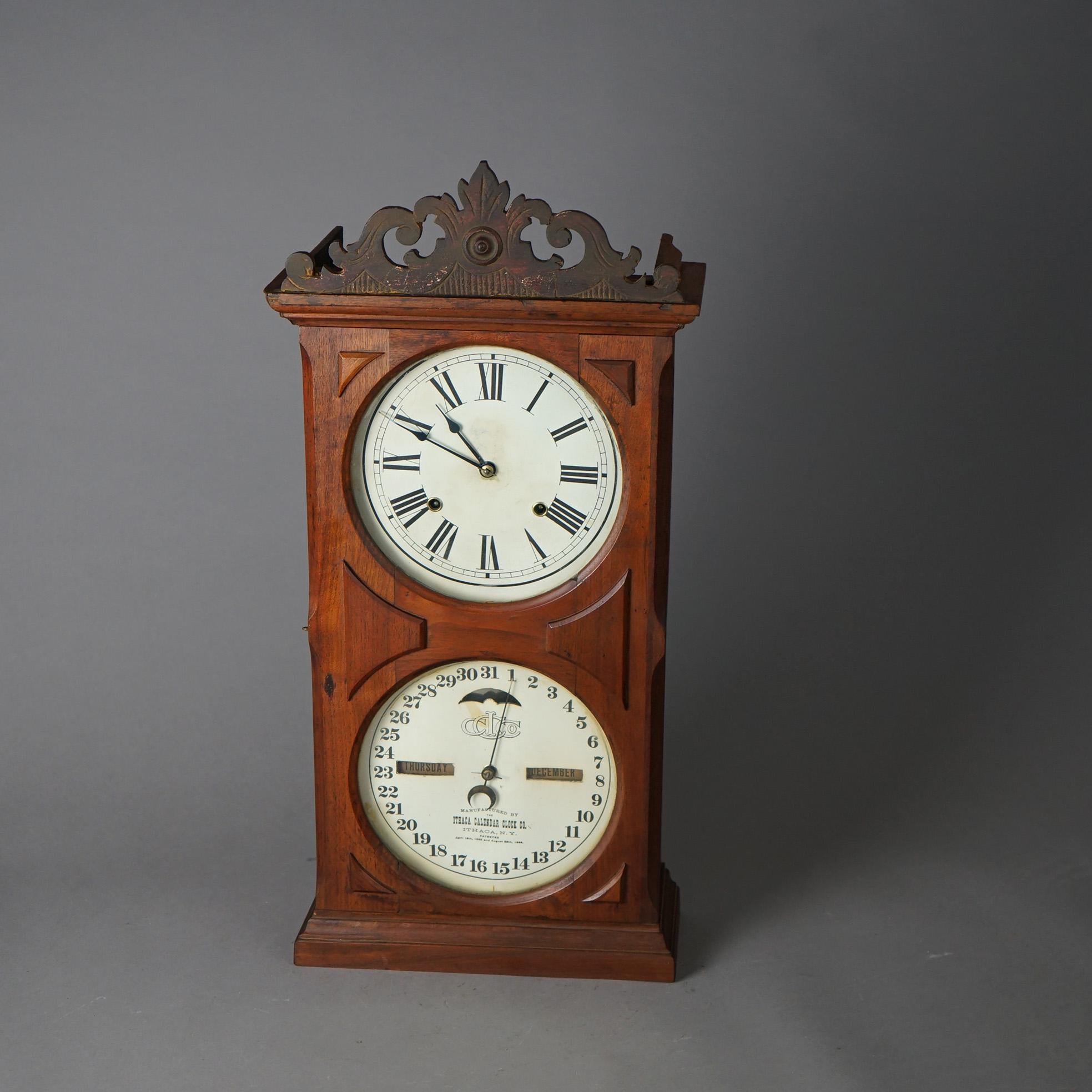 ithaca calendar clock models