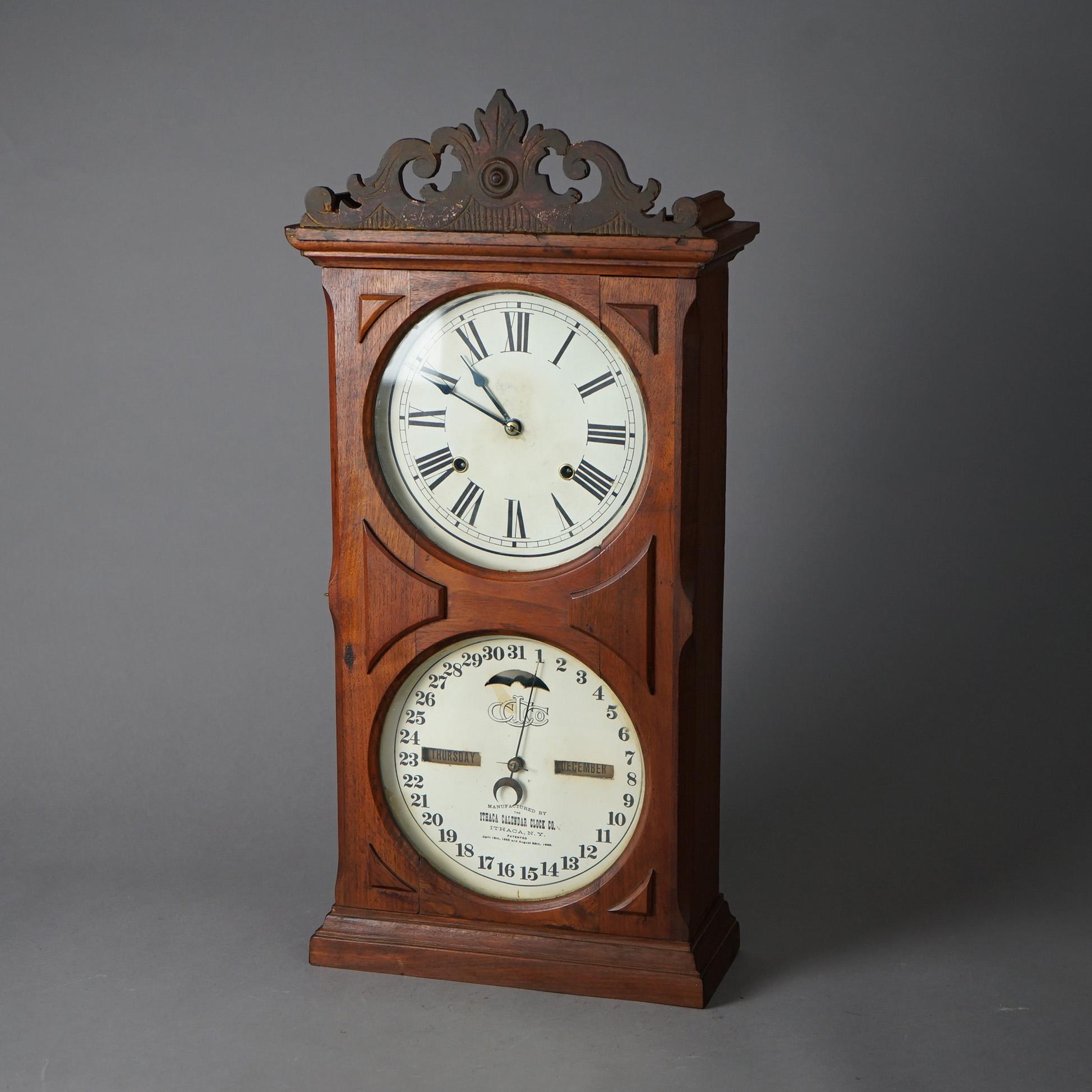 antique calendar clocks for sale