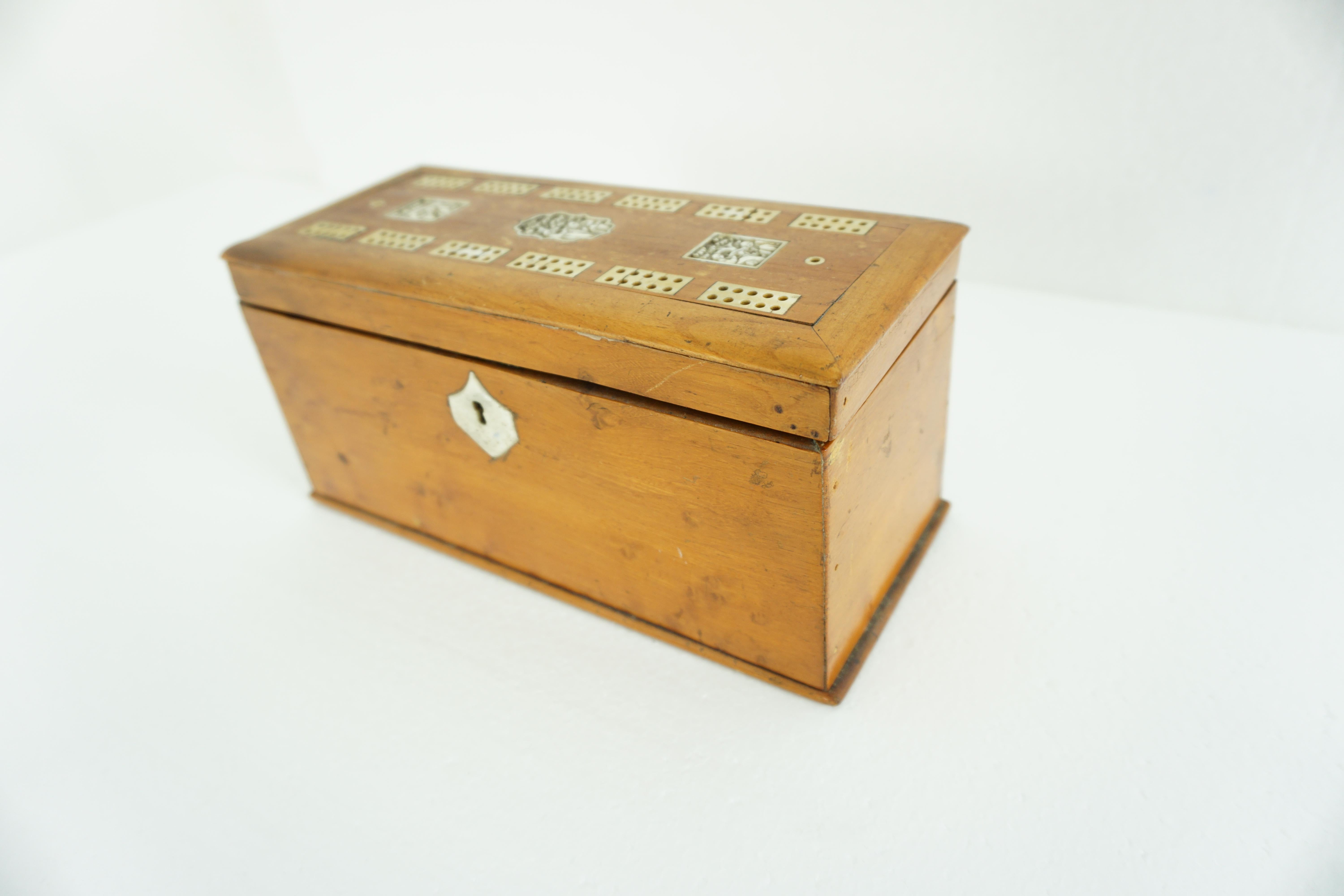 vintage ivory jewelry box
