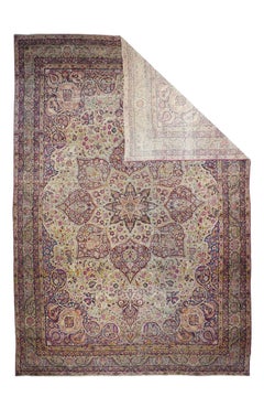 Antique Ivory Lavar Kerman Rug 10'1'' x 14'11''
