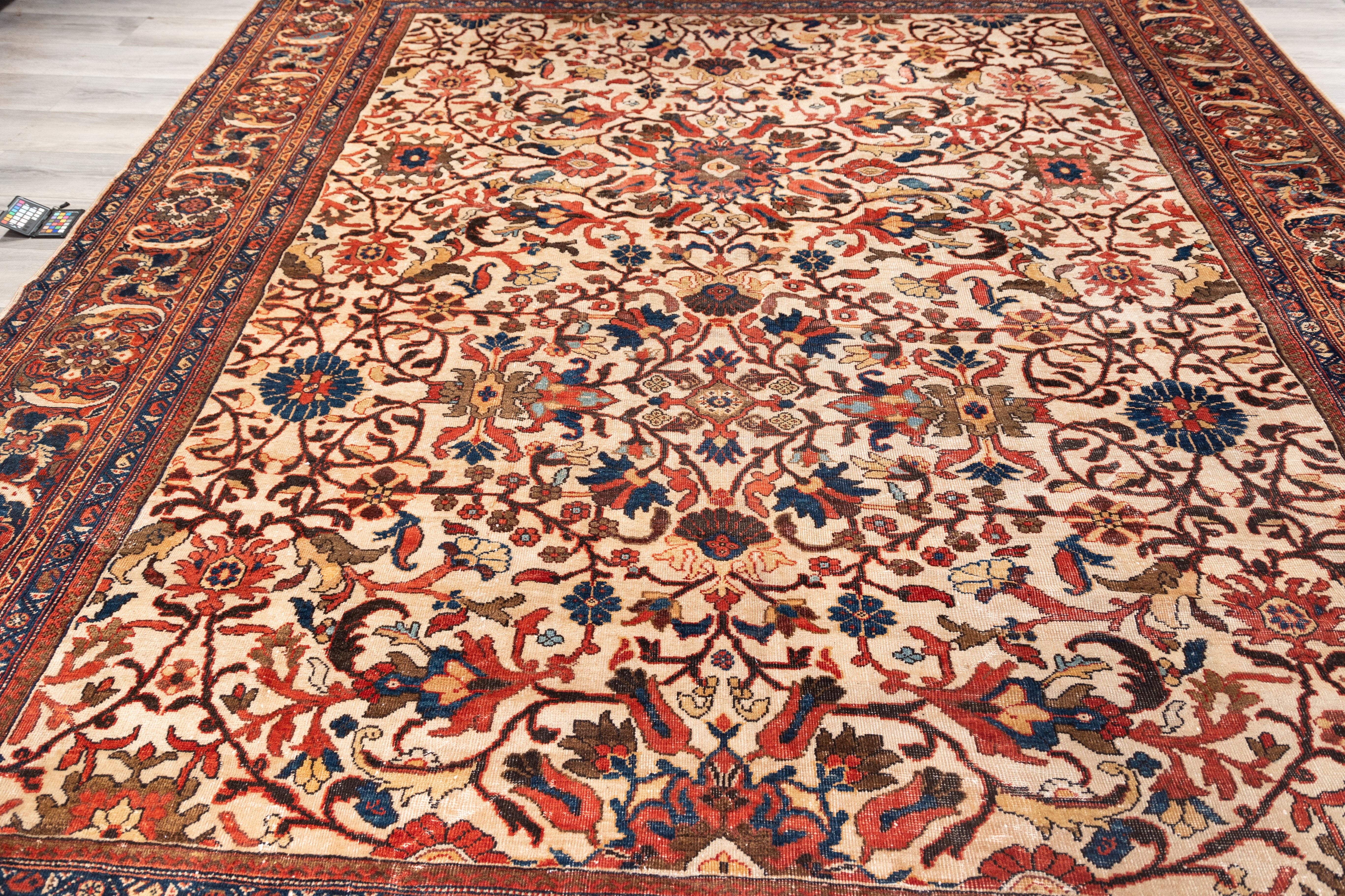 Sultanabad Antique ivory Mahal sultanabad For Sale