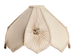 Antique Ivory Paneled Lampshade