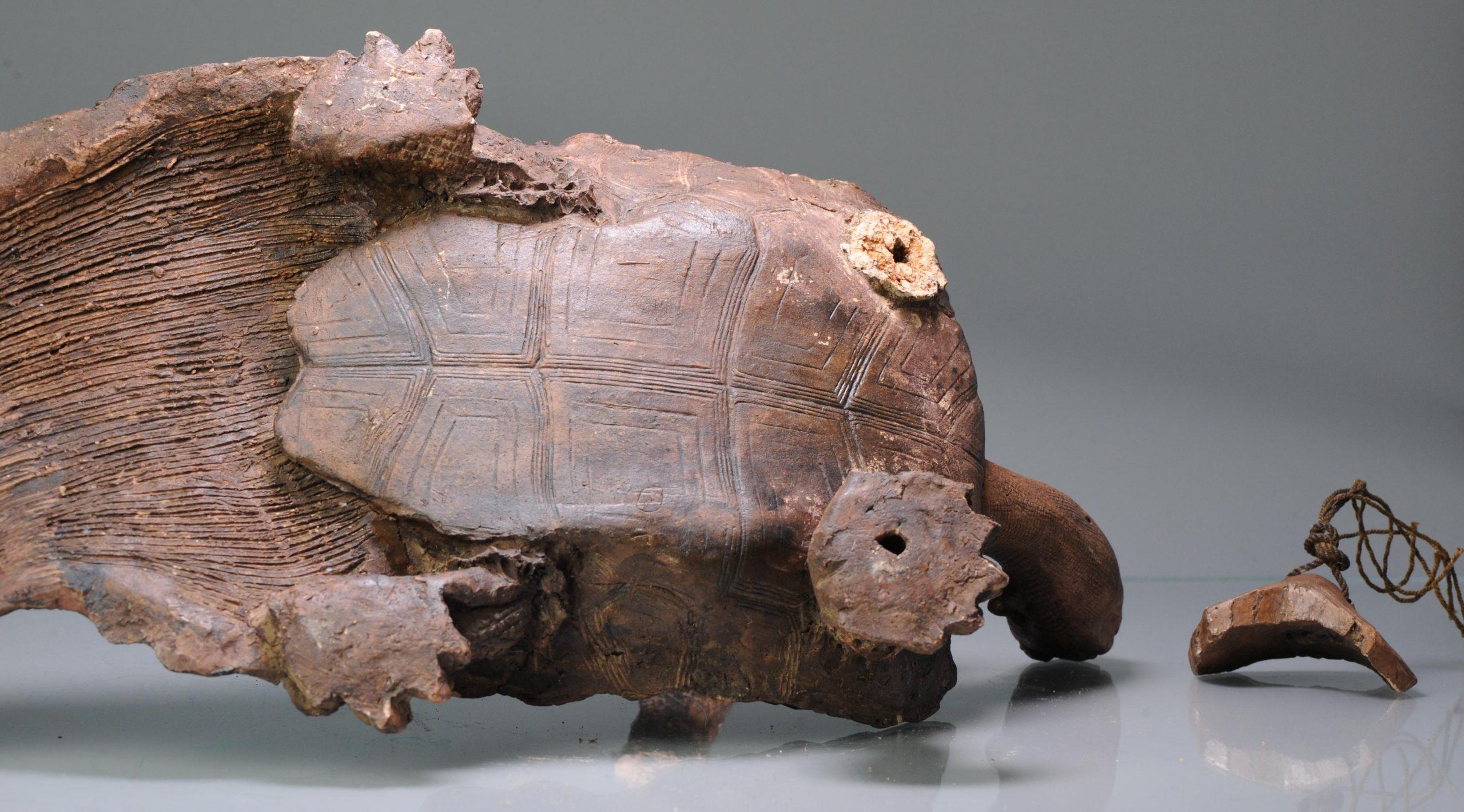Brûleur d'encens Edo d'une tortue Iwayaki en faïence du Japon du 19ème siècle en vente 11