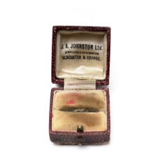 Antique J. A. Johnston Ulverston Ring Box