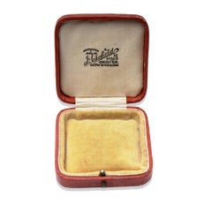 Antike Broschenbox von J. Schofield, Uhrmacher und Jewell