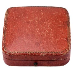 Antike Broschenbox von J. Schofield, Uhrmacher und Jewell