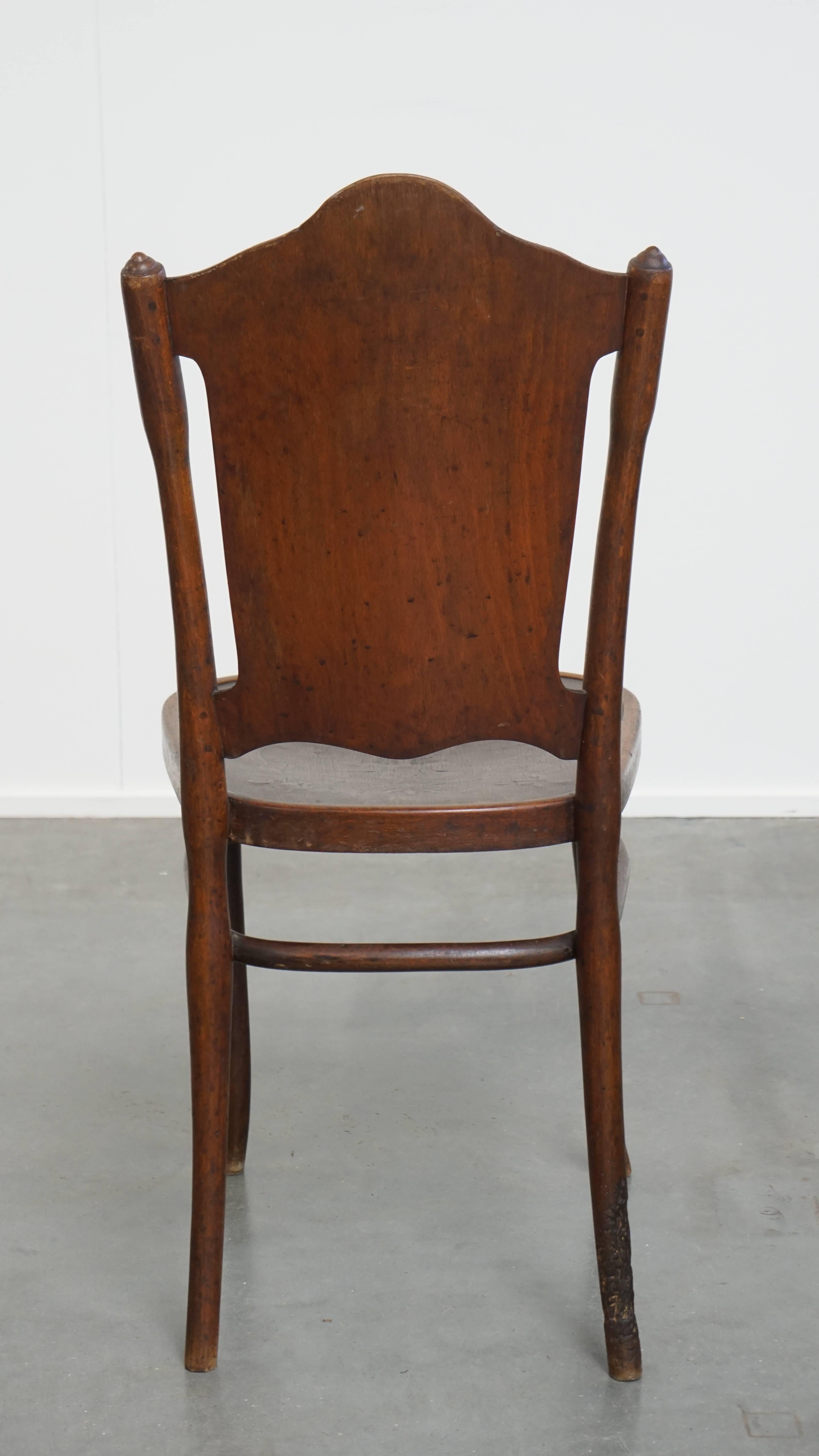 Fait main Ancienne chaise Thonet de Jacob and Josef Kohn du début du 20e siècle en vente