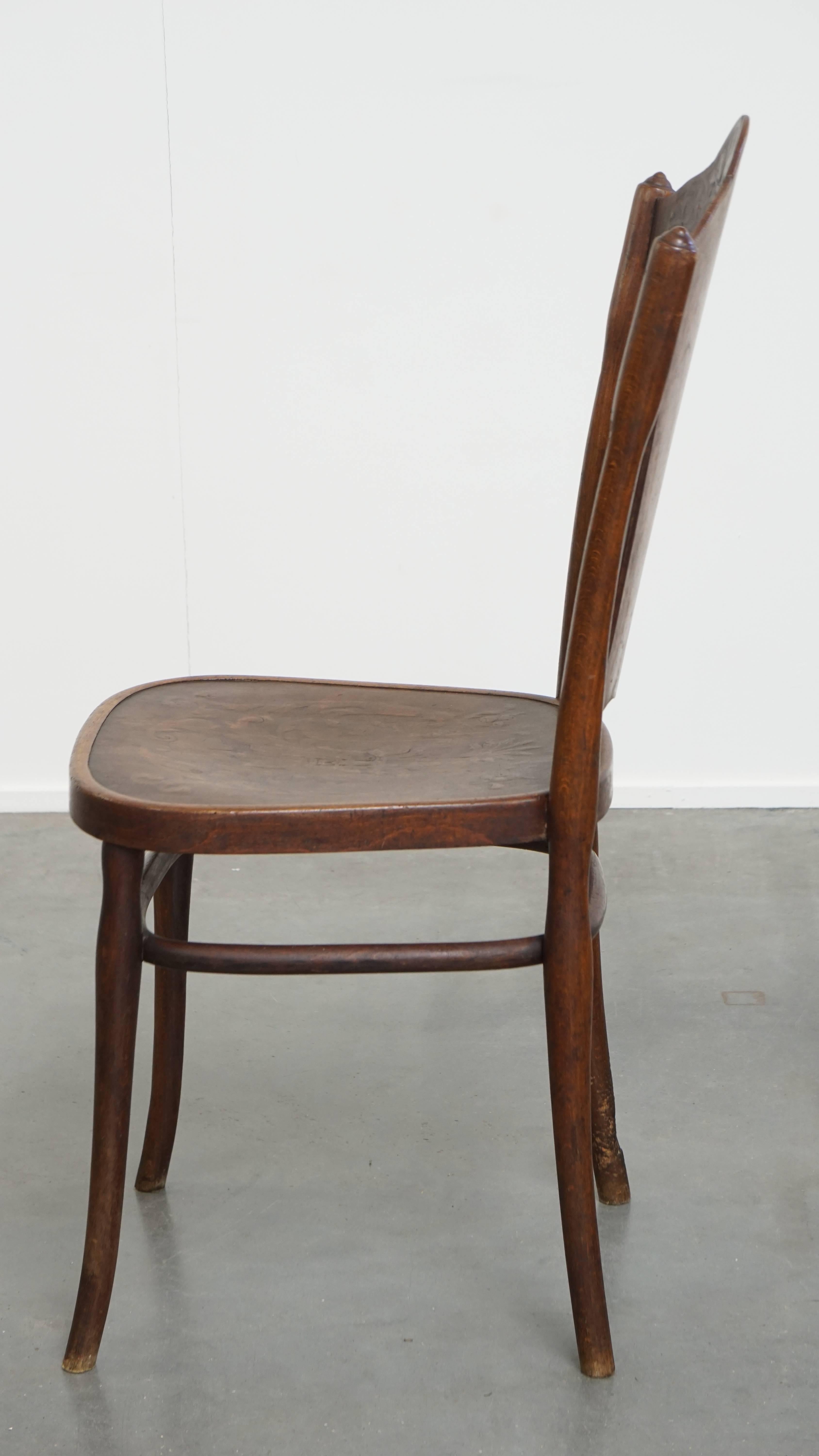 Ancienne chaise Thonet de Jacob and Josef Kohn du début du 20e siècle État moyen - En vente à Harderwijk, NL