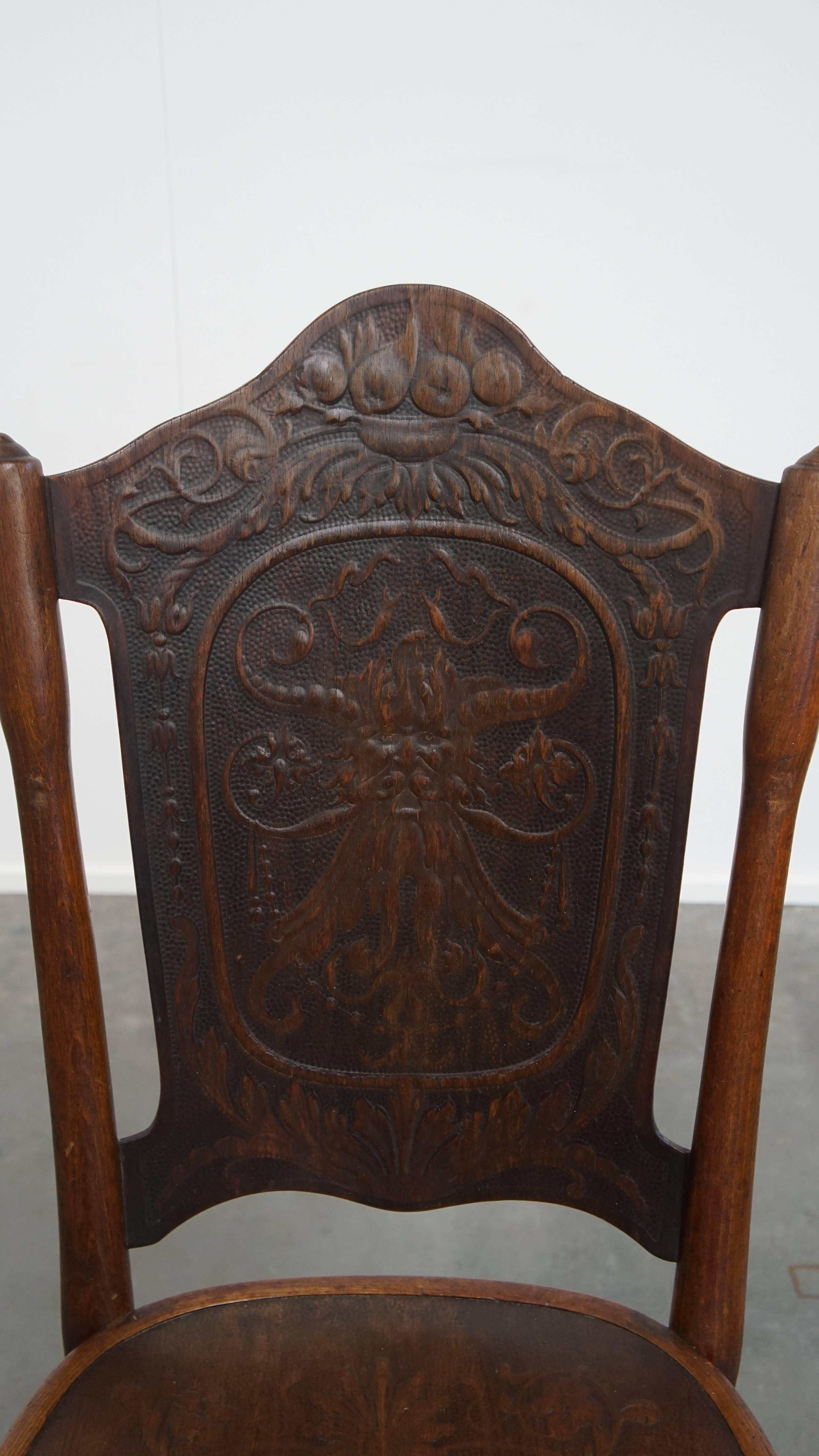 Bois Ancienne chaise Thonet de Jacob and Josef Kohn du début du 20e siècle en vente